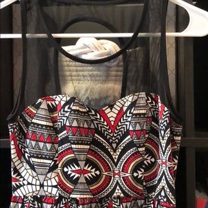Cotton tribal print dress | Size S | Never worn